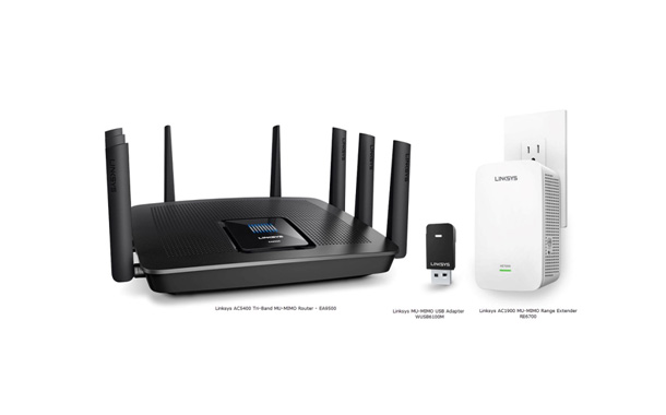Linksys’ Triple Treat for Home Wireless Solutions