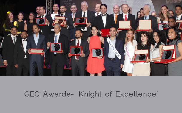 It’s a successful hat-rick for GEC Awards- ‘Knight of Excellence’