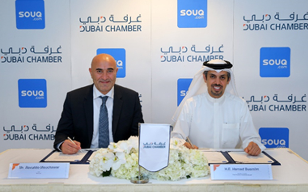 Dubai Chamber signs MoU with Souq.com