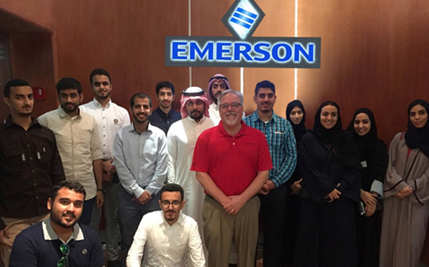 Emerson's new Middle East training program welcomes Saudi graduates