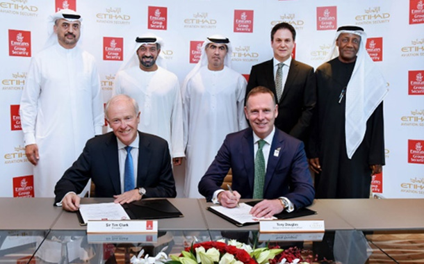 Emirates Group Security and Etihad Aviation Group Join Hands for Aviation Security