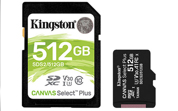 Kingston adds Canvas Select Plus to its memory card lineup