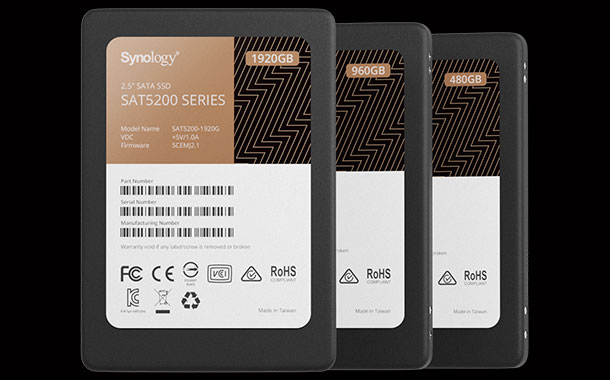 Synology introduces high performance SSDs for demanding environments