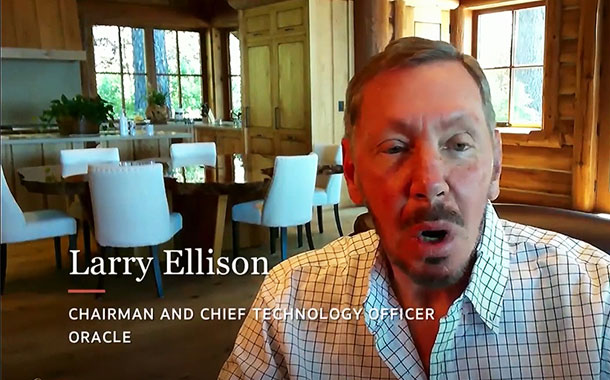 Larry Ellison, Chief Technical Officer and Chairman of the Board, Oracle.