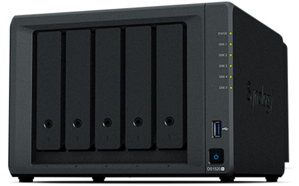 The Synology DS1520+.