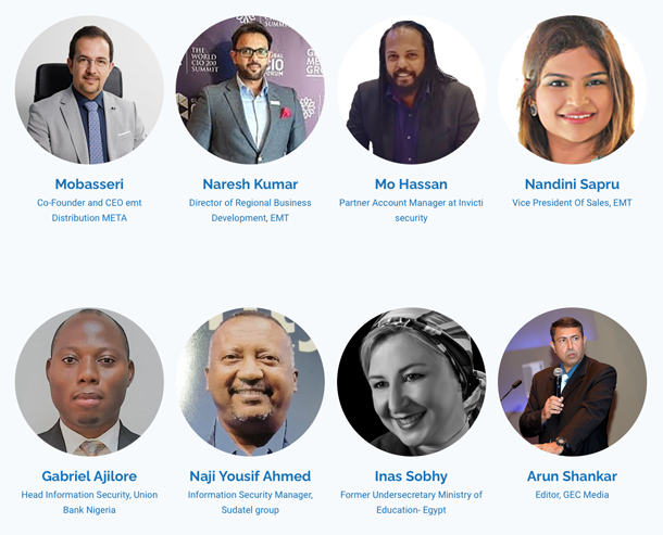 Keynote speakers for the African Convergence to Technology WebSummit.