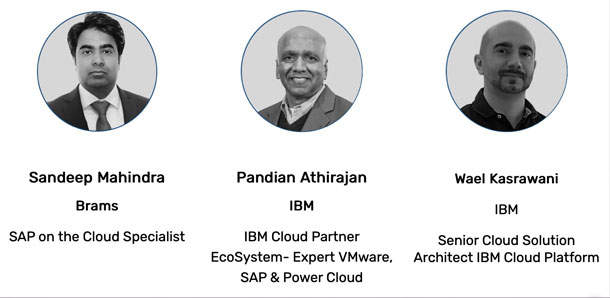 The keynote speakers for the Modernise your SAP systems virtual summit