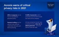 Breaches in 2021 are poised to expose more data than ever, Acronis research
