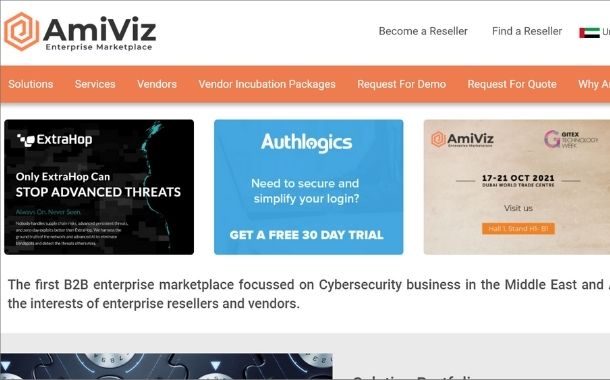 AmiViz showcasing BlackBerry Cyber Suite solutions at Gitex