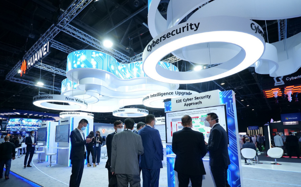 Huawei highlighting secure digital transformation solutions and strategies for enterprises