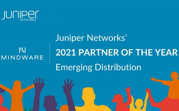 Mindware has been recognised as 2021 Partner of the Year by Juniper Networks