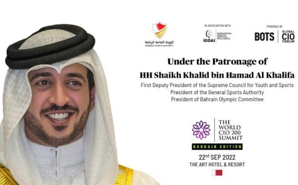World CIO 200 Bahrain held under patronage of HH Shaikh Khalid bin Hamad Al Khalifa