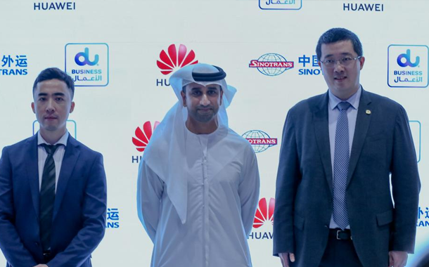 du signs MoU with Huawei and SINOTRANS at GITEX Global 2022 to shape the industrial reality