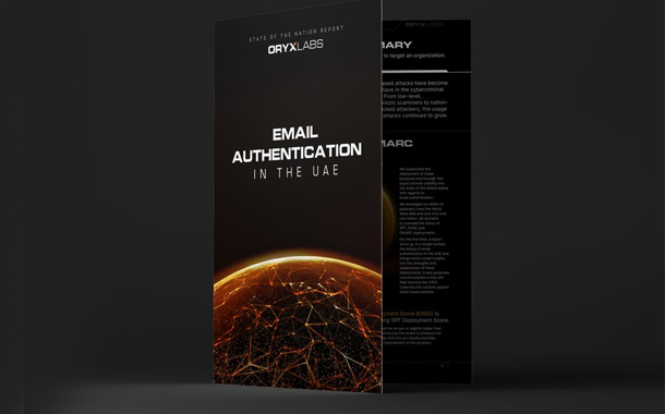 Email Authentication Deployment Score from OryxLabs rates email authentication of UAE organisations