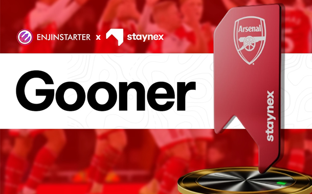 Enjinstarter and Staynex announce Arsenal journey pass NFT